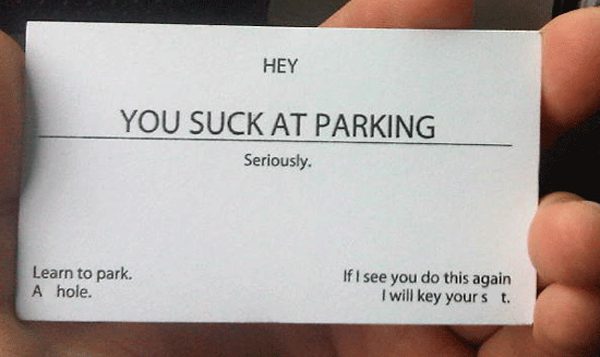 BadParkingCards