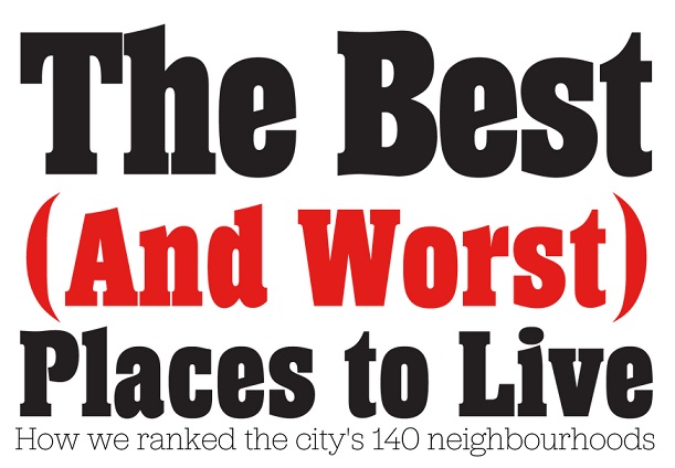 Toronto Life: Best & Worst Places To Live - Toronto Realty Blog
