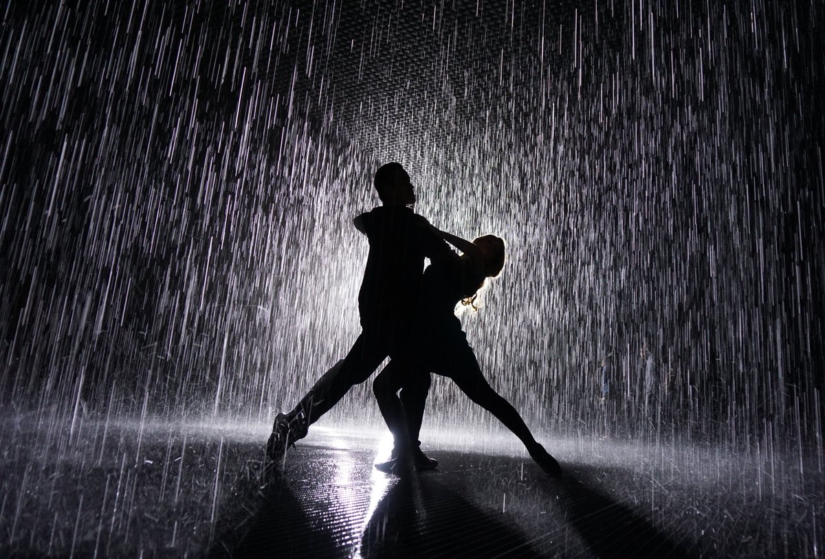 картинки дождя танцующего